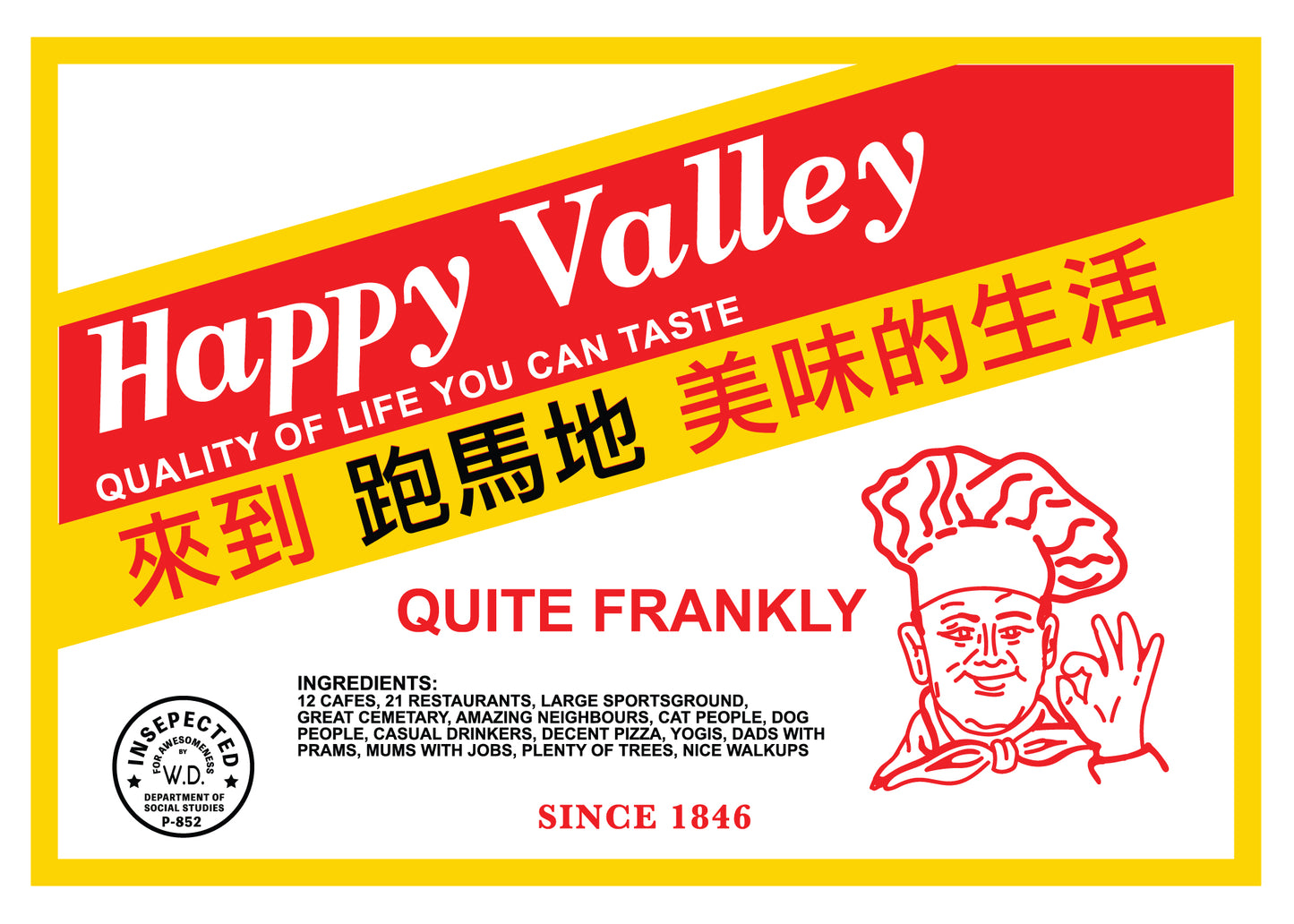 Happy Valley Chef