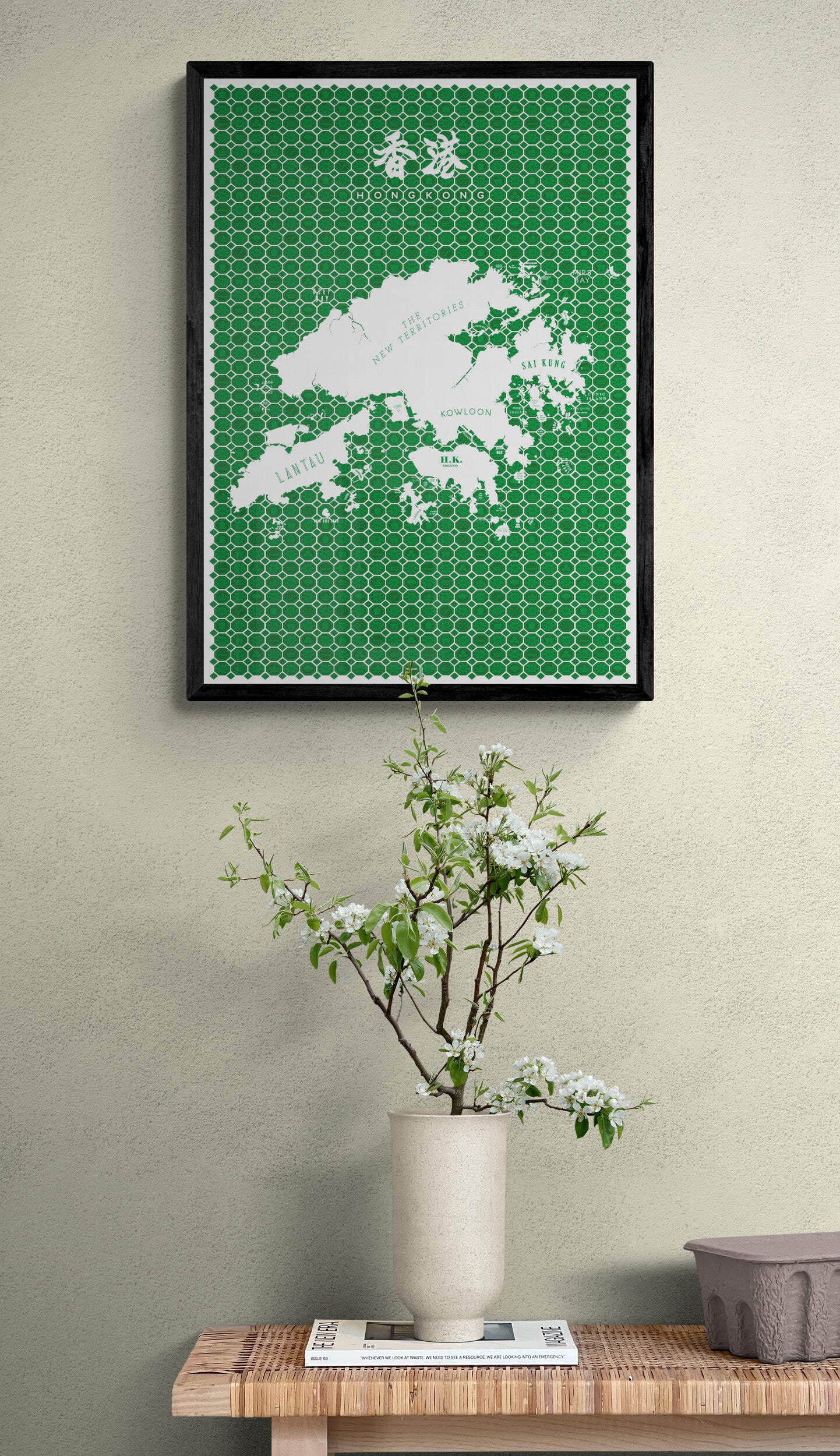 Hong Kong Mosaic Green - Limited Edition