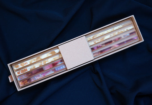 Acetate Chopstick Set - tinyislandmaps