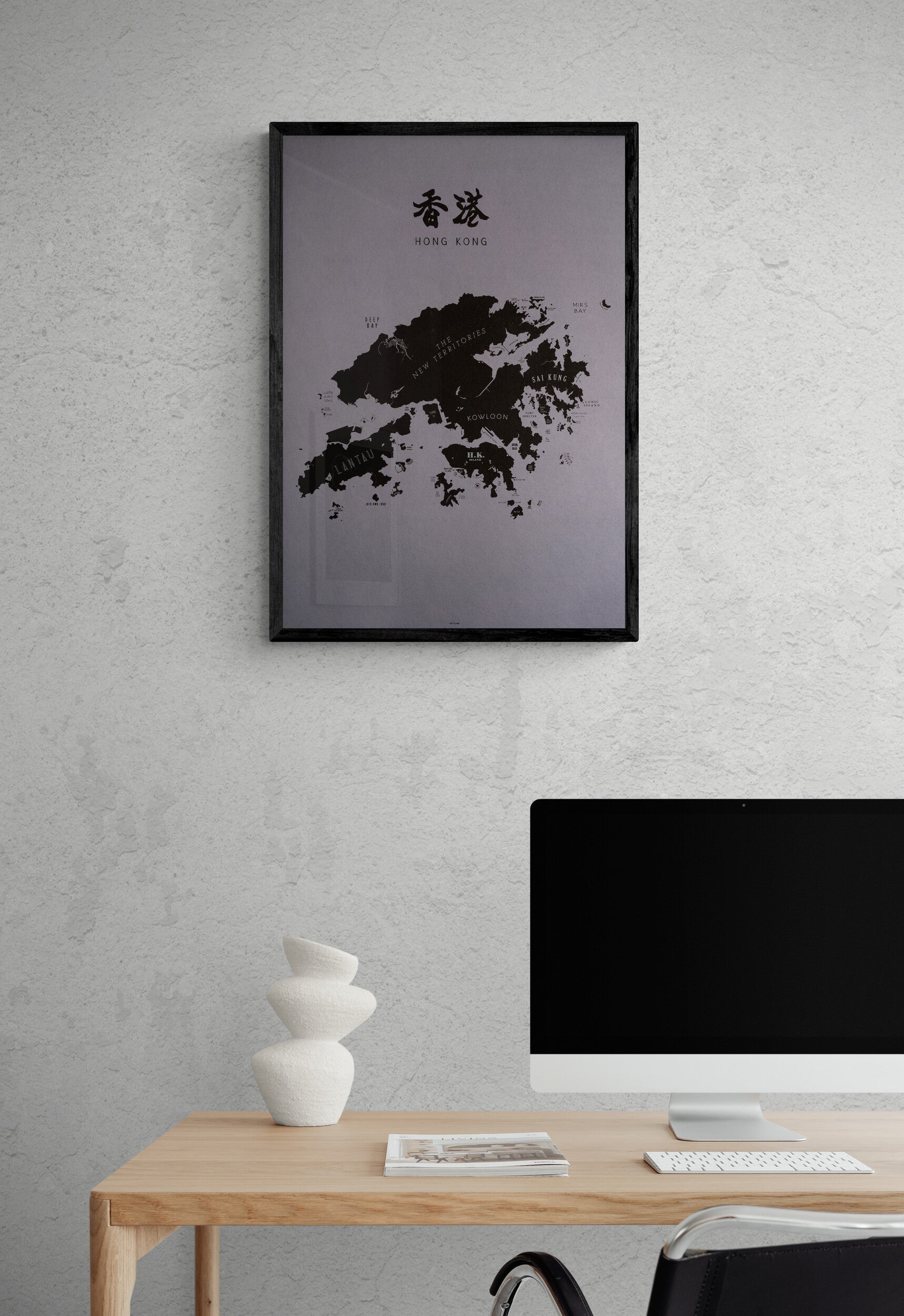 Albatross Black Hong Kong Limited Edition - tinyislandmaps