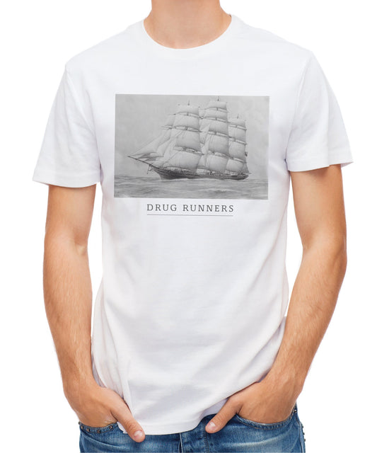 Drug Runners Tee - tinyislandmaps