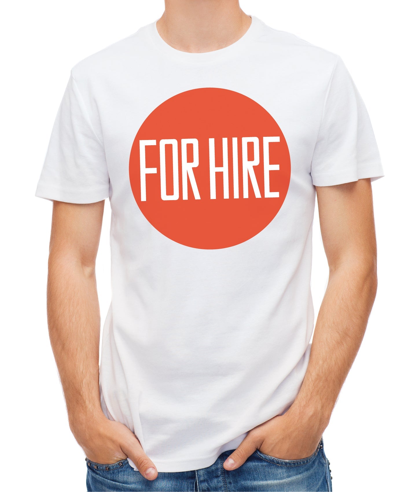 For Hire Tee - tinyislandmaps