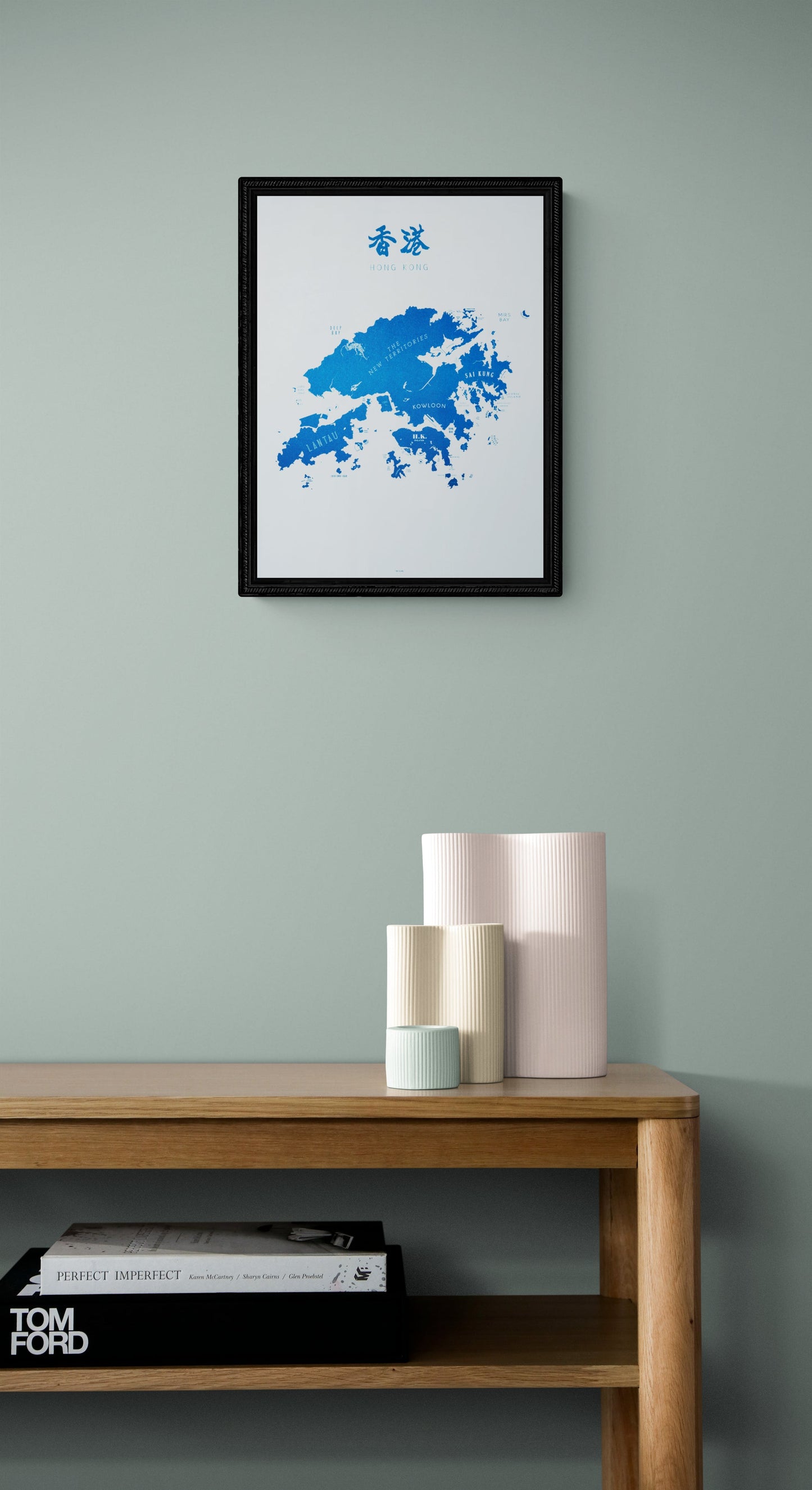 Hong Kong Blue - tinyislandmaps