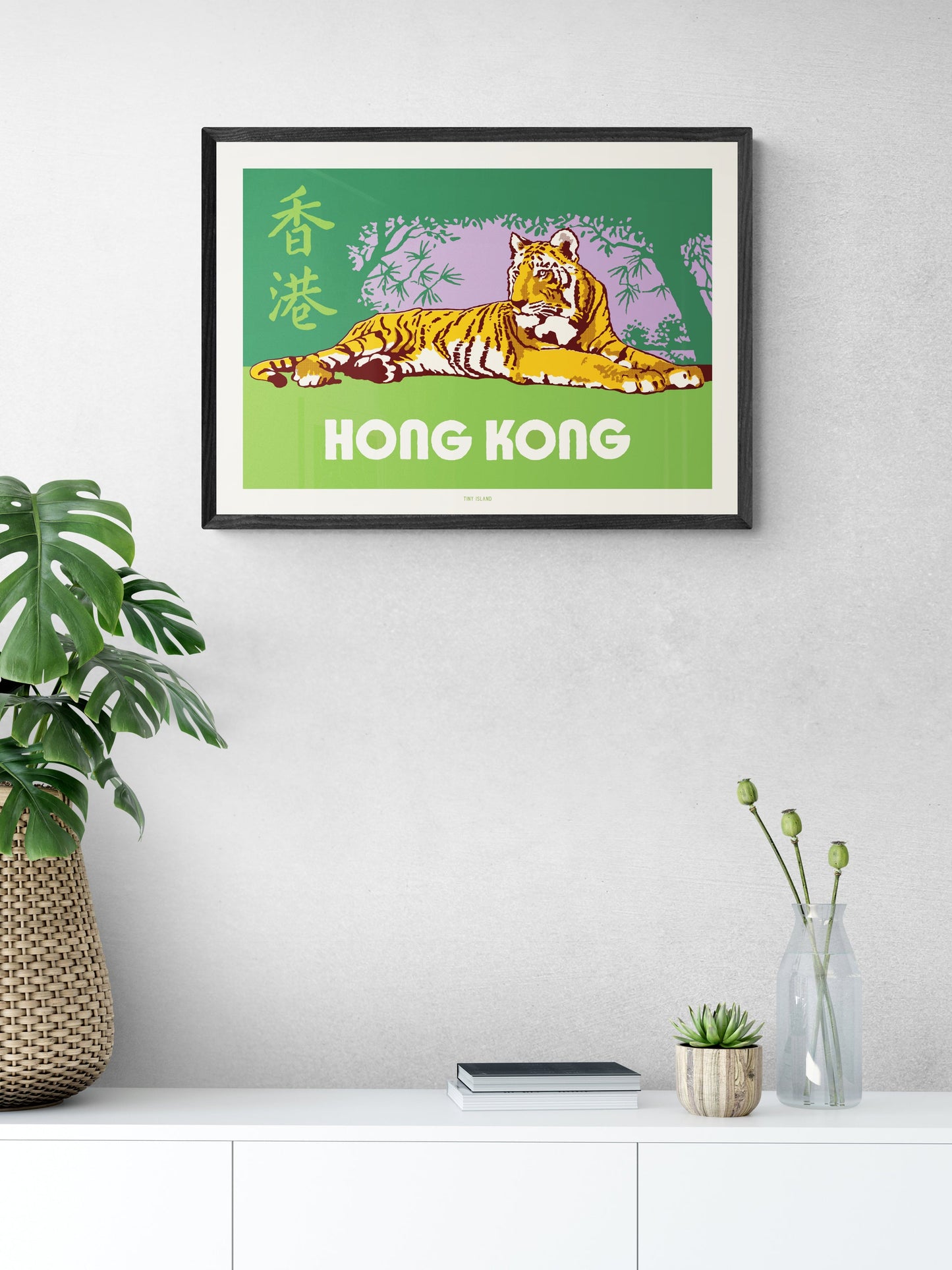 Hong Kong Tiger - tinyislandmaps