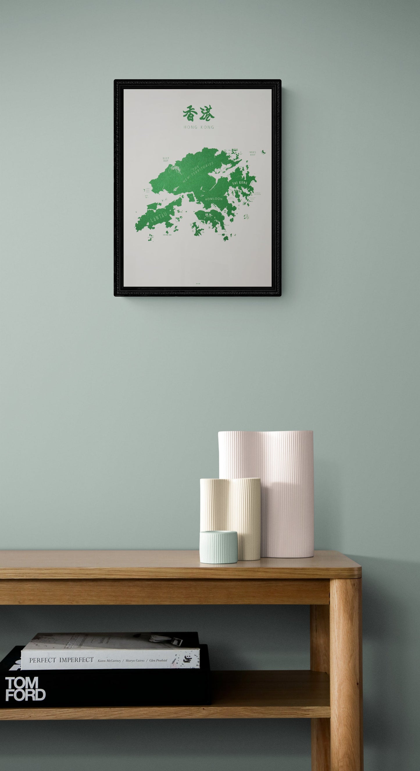 Hong Kong White - tinyislandmaps