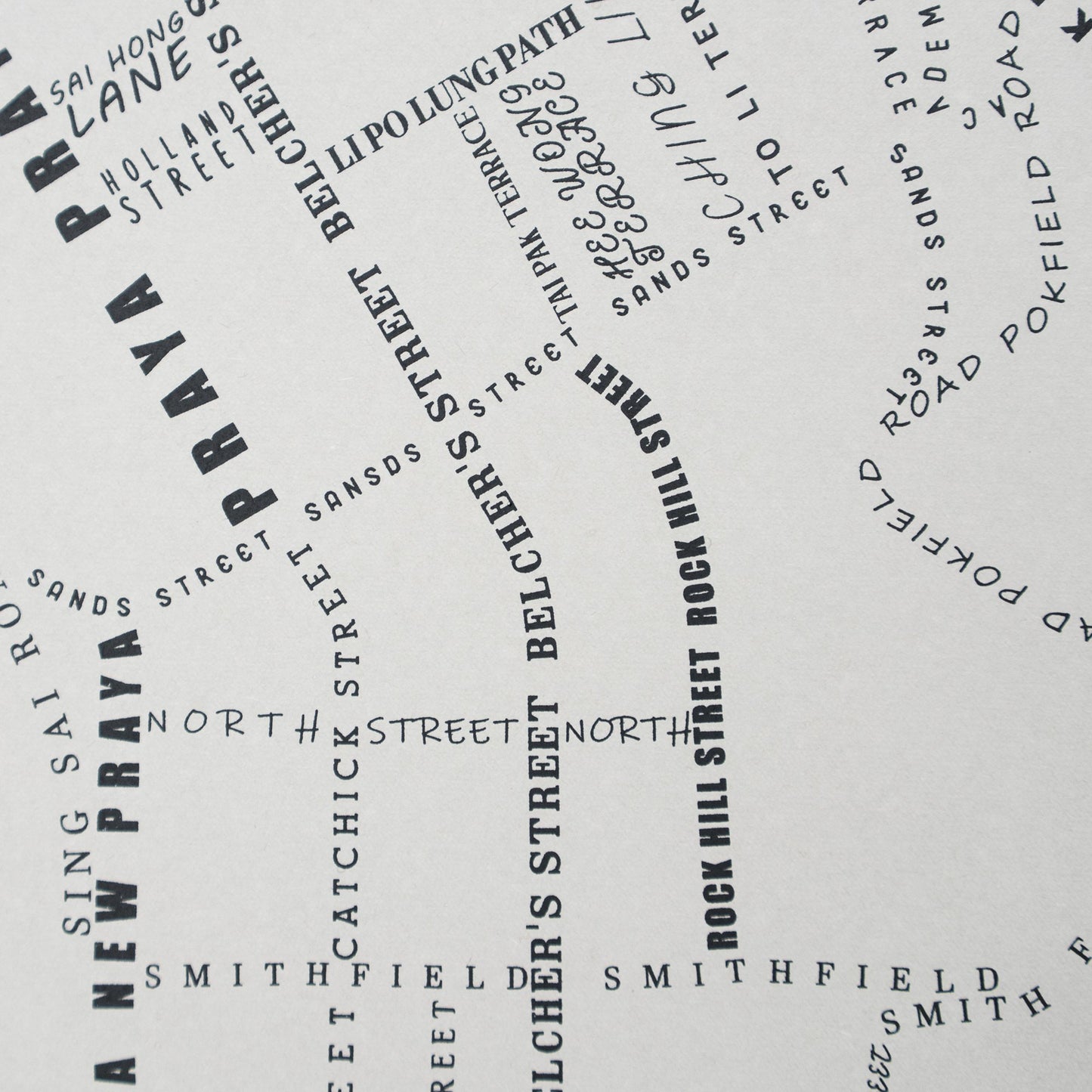 Kennedy Town Grey - tinyislandmaps