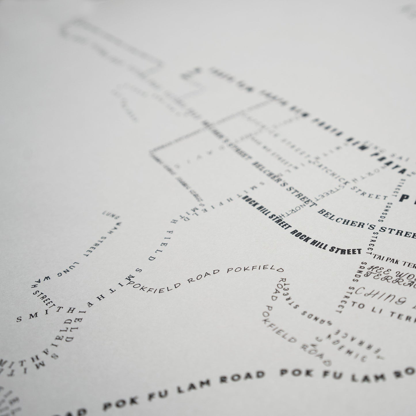 Kennedy Town Grey - tinyislandmaps