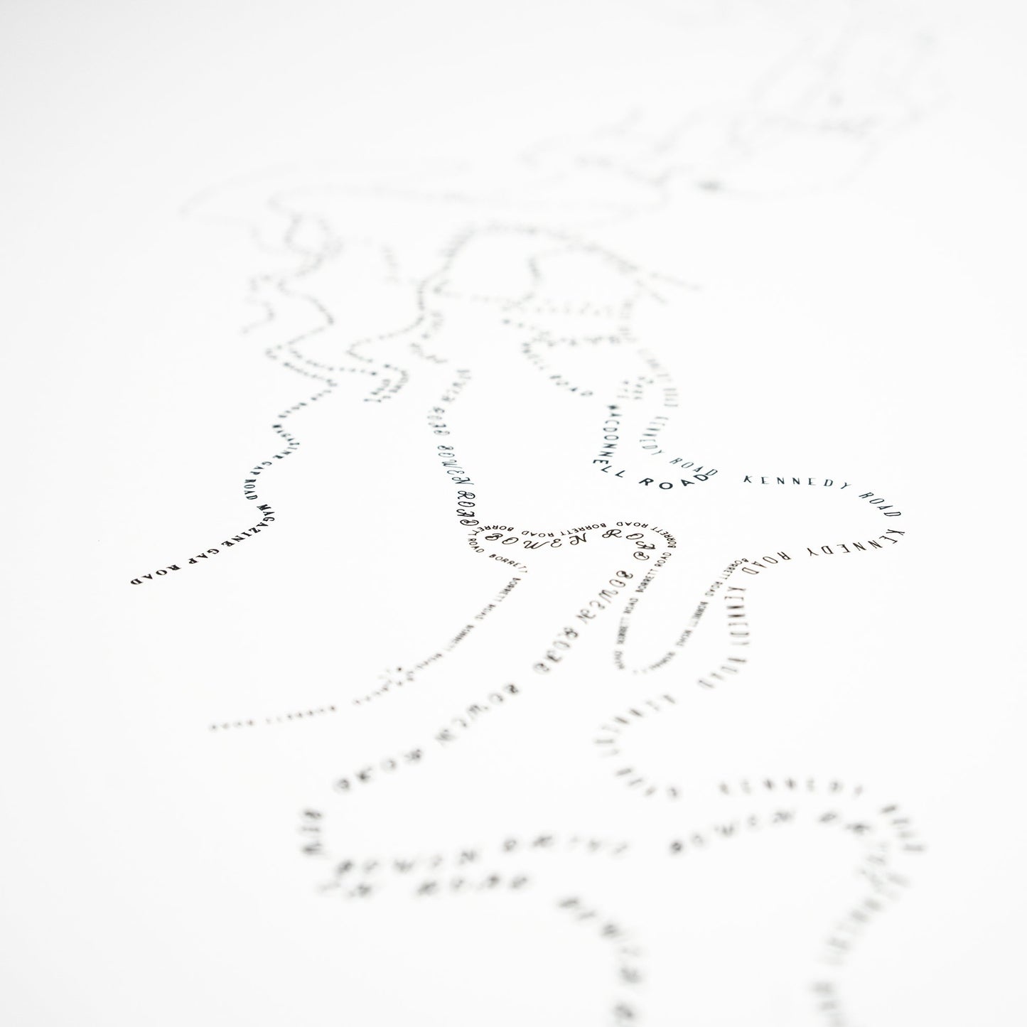 Mid-Levels Landscape Offwhite - tinyislandmaps