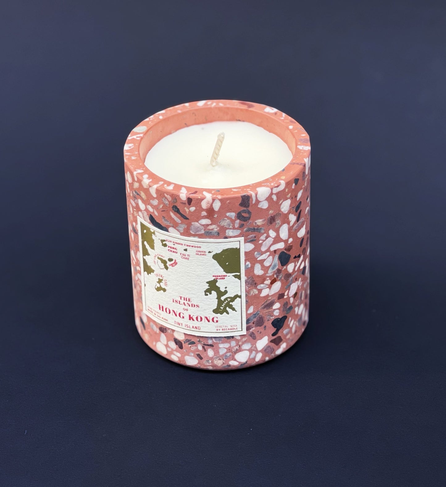 Mini Islands of Hong Kong Scented Candle - tinyislandmaps