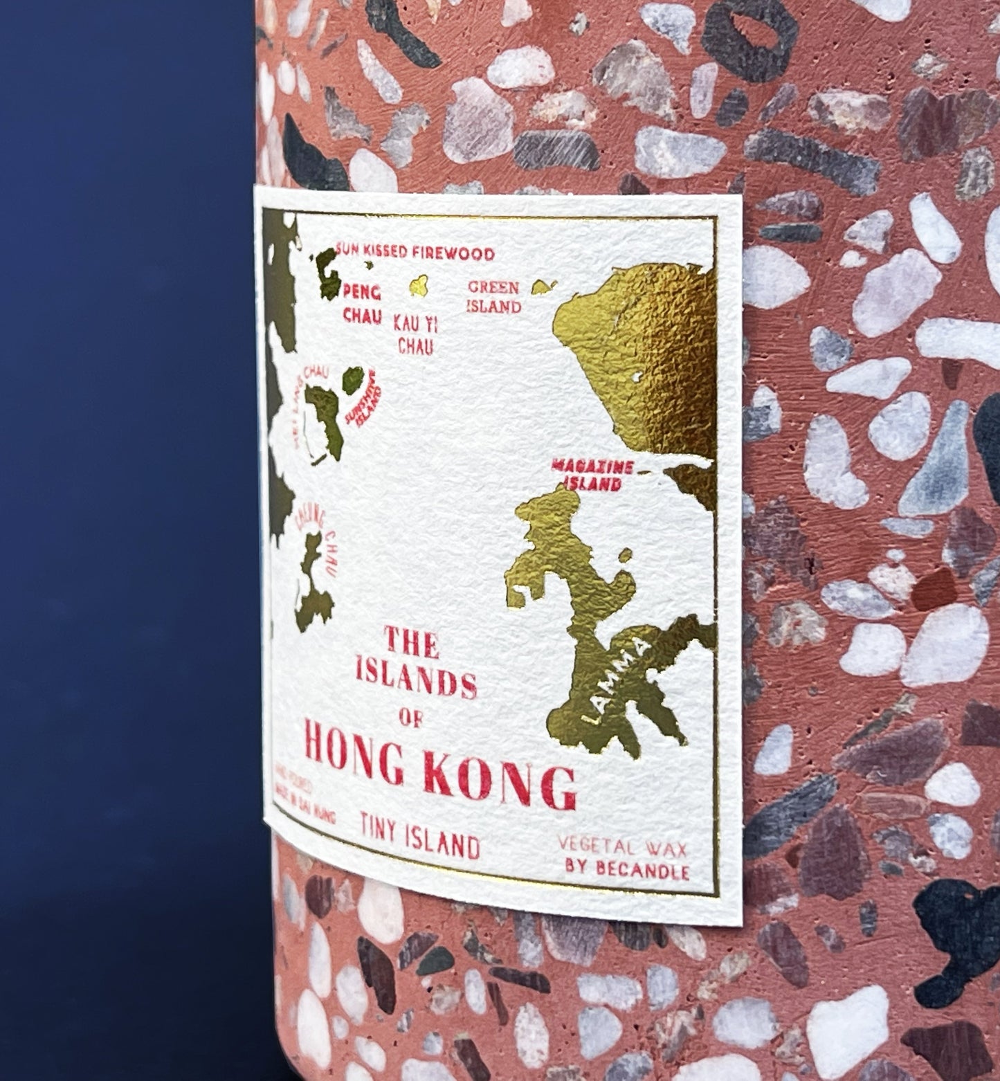 Mini Islands of Hong Kong Scented Candle - tinyislandmaps