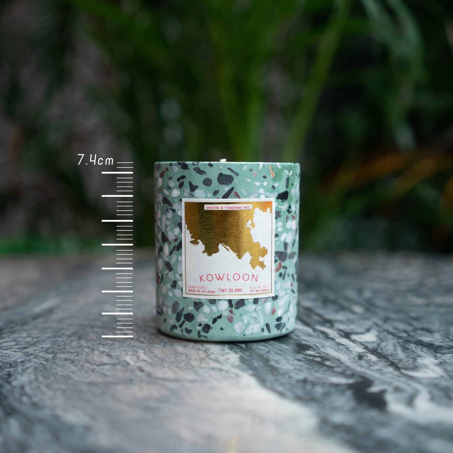 Mini Kowloon Scented Candle - tinyislandmaps