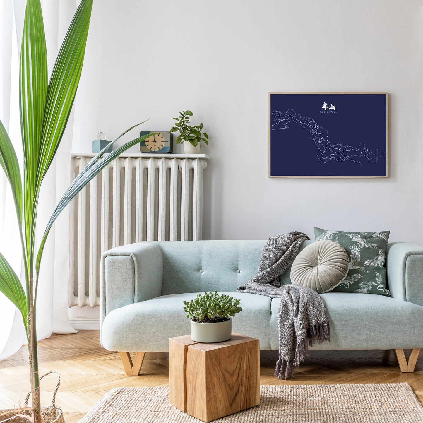 Mid-Levels Landscape Navy