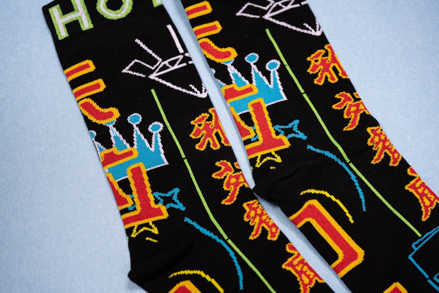 Neon Socks - tinyislandmaps