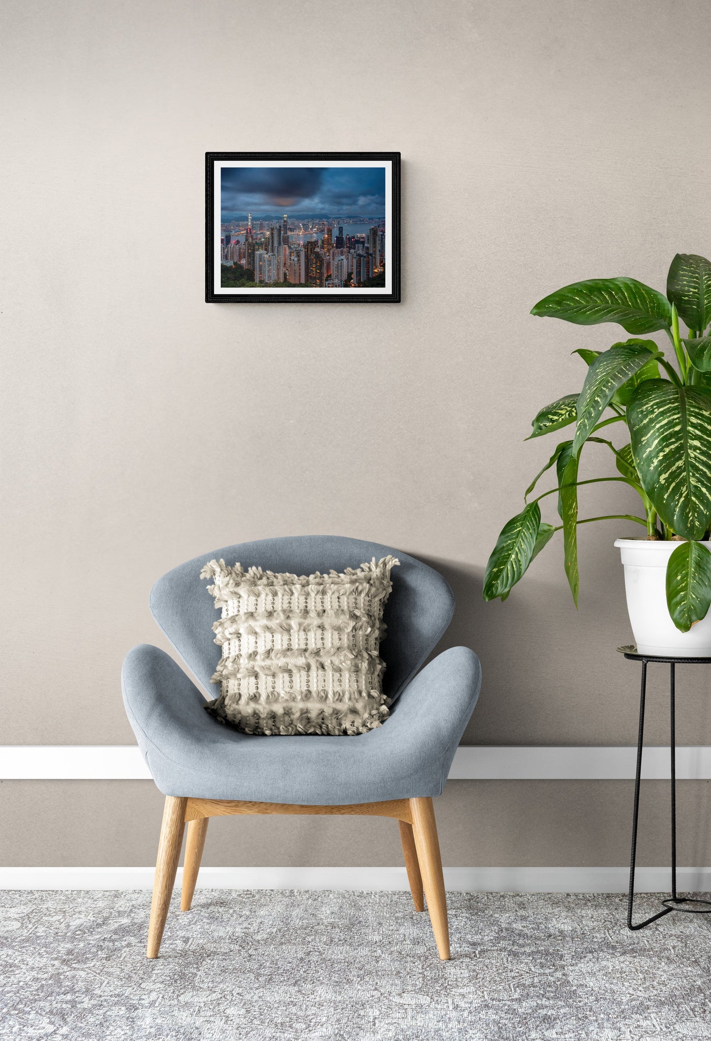 Night View from The Peak - tinyislandmaps