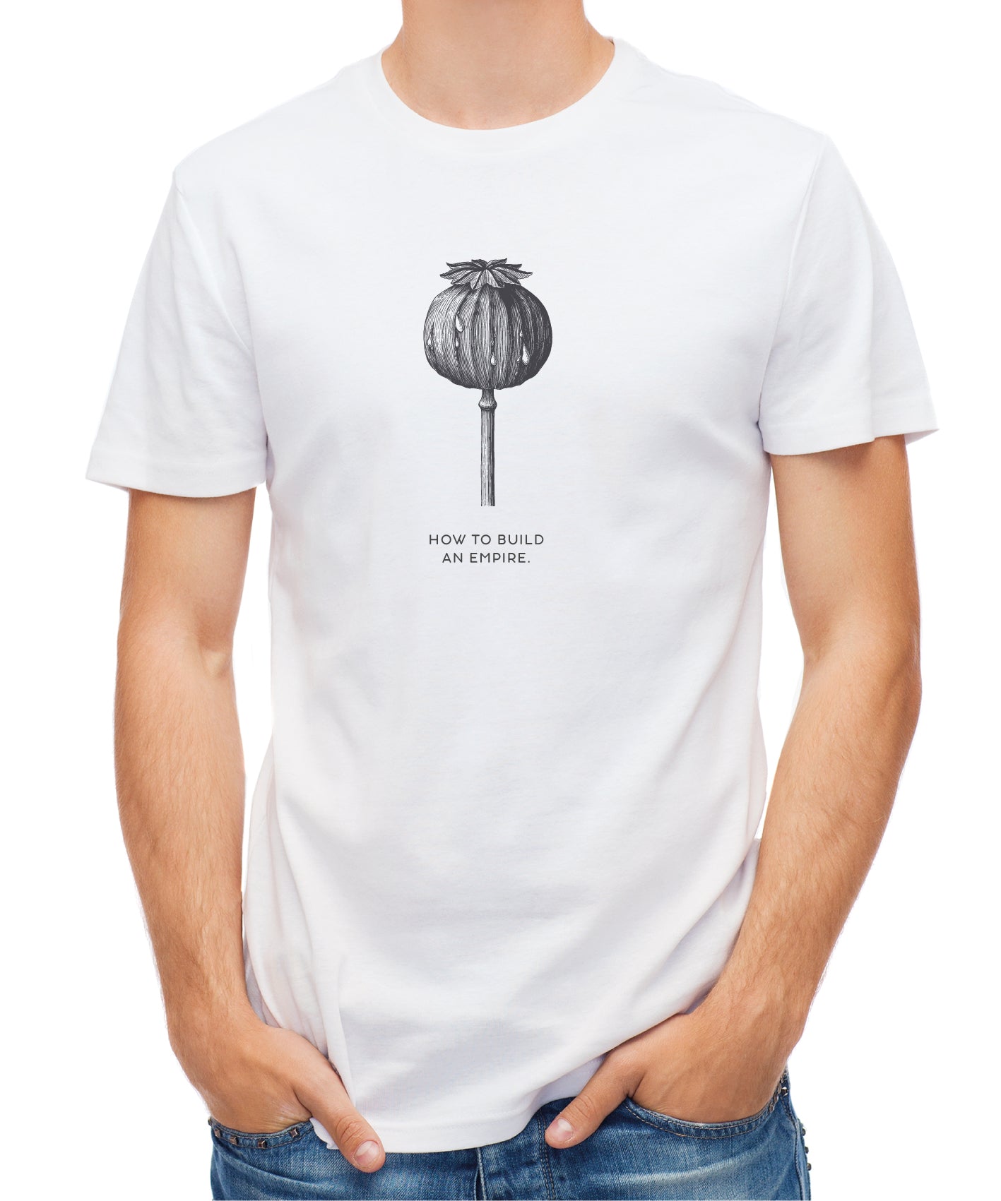 Poppy Tee - tinyislandmaps
