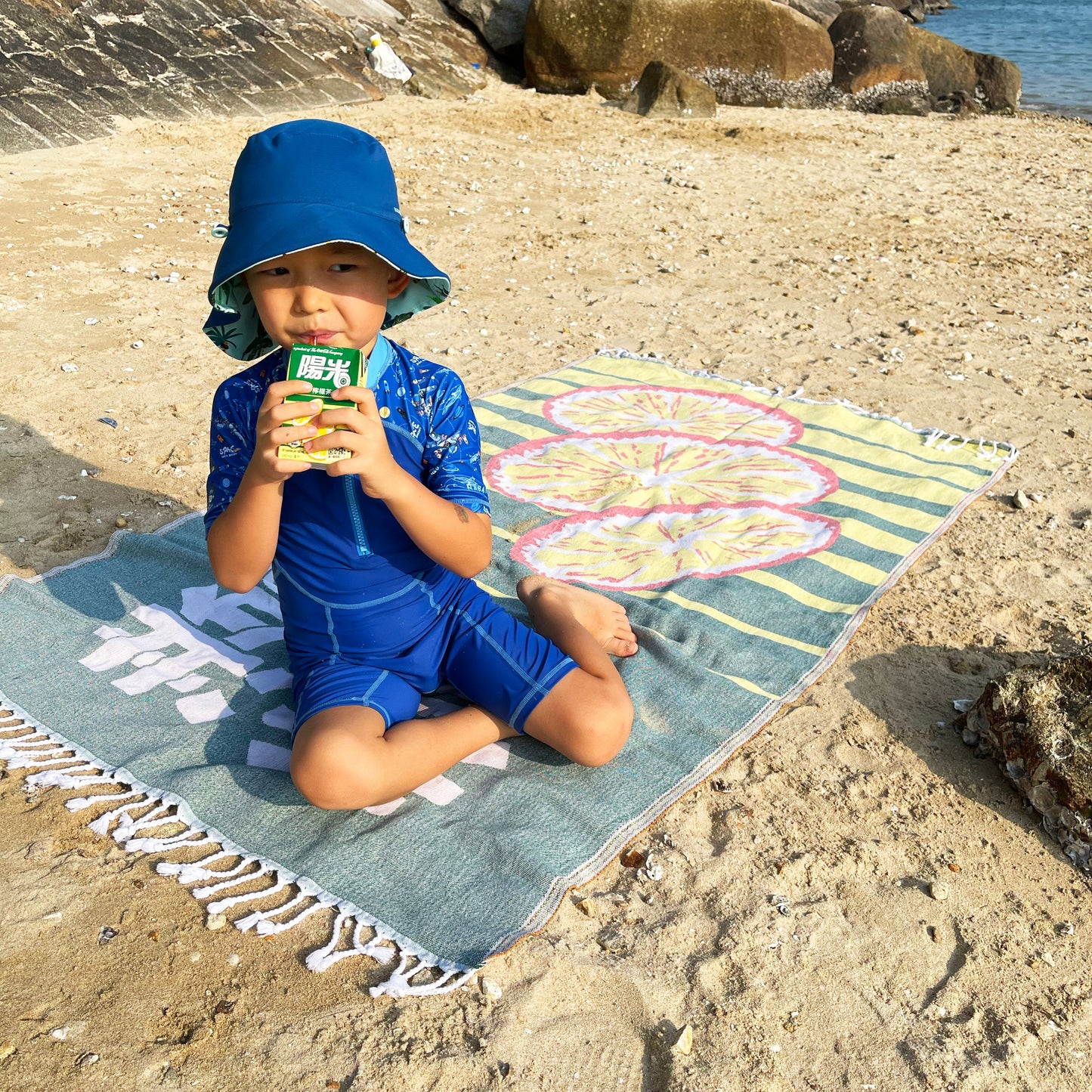 Sunshine Towel - tinyislandmaps