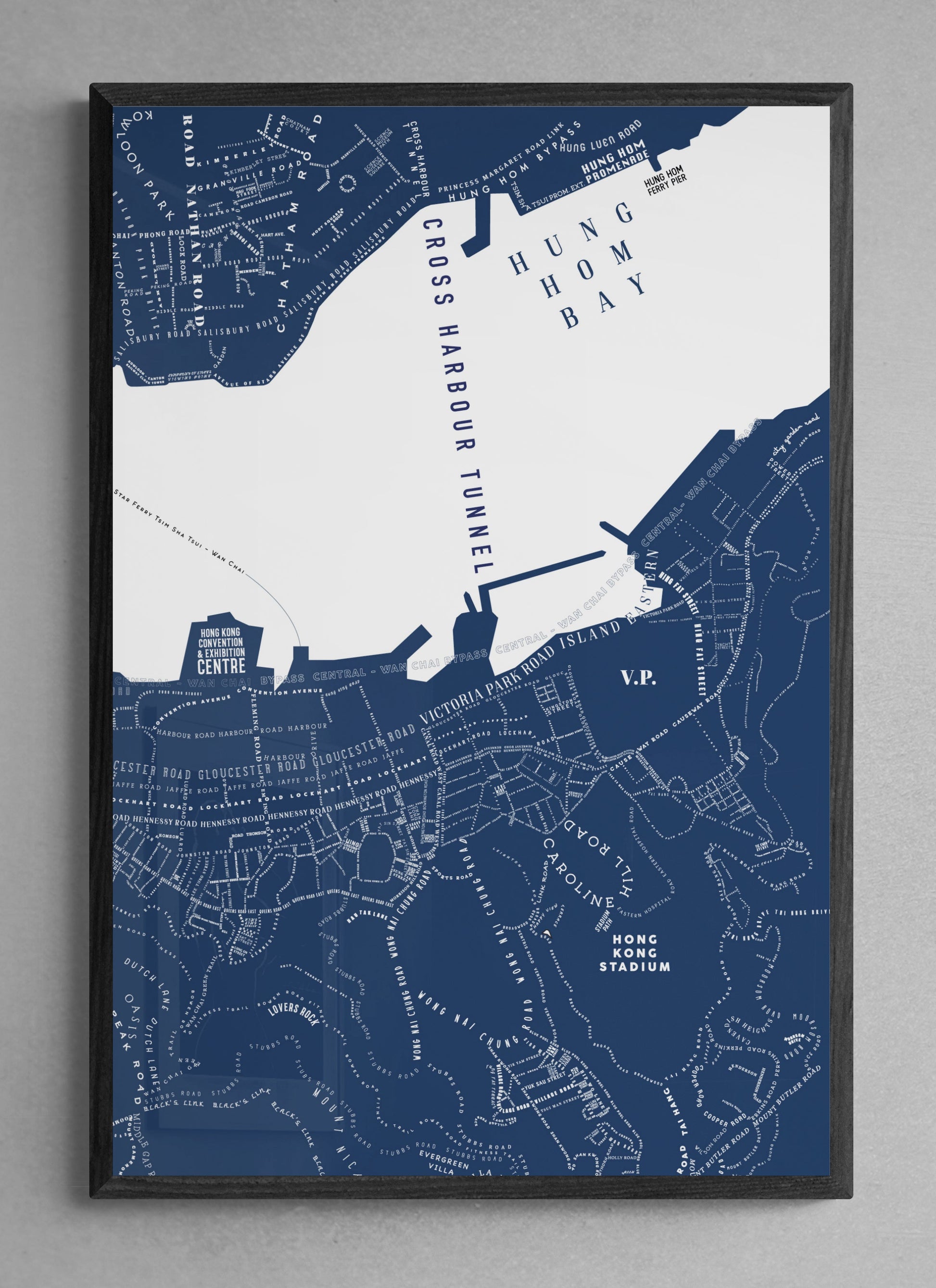 Victoria Harbour Map - tinyislandmaps