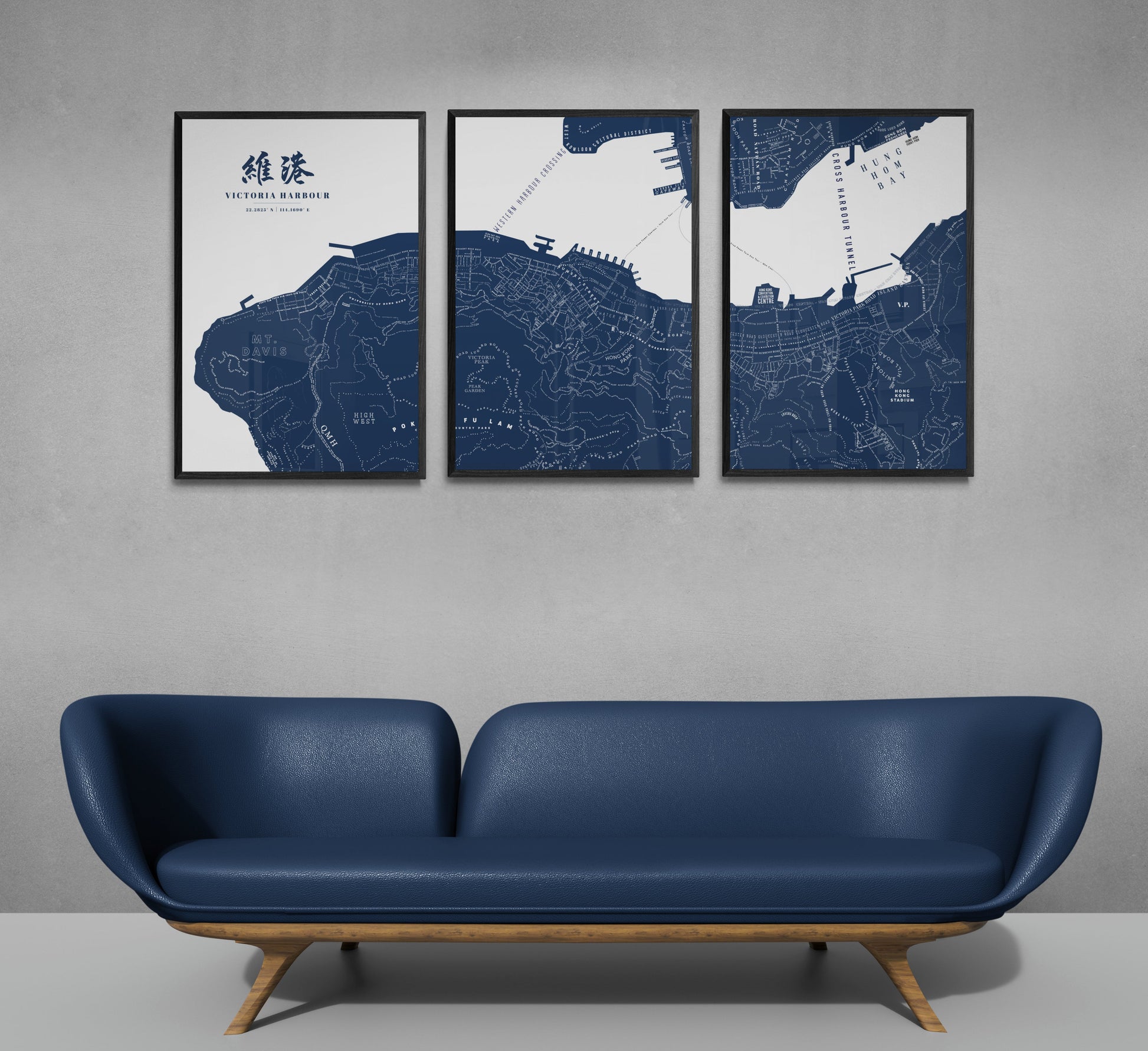 Victoria Harbour Map - tinyislandmaps