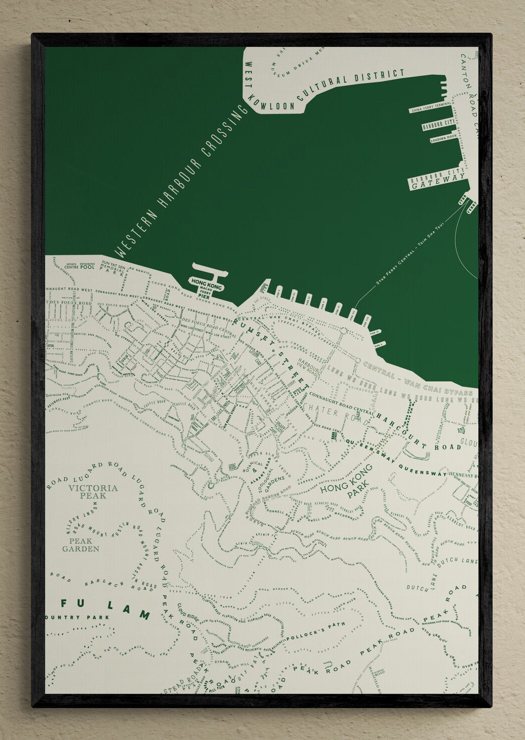 Victoria Harbour Map - tinyislandmaps