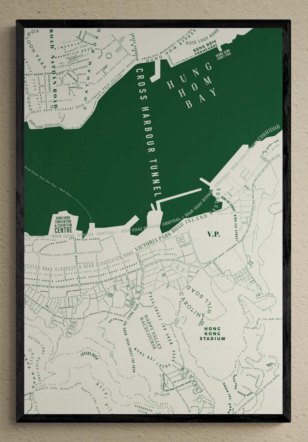 Victoria Harbour Map - tinyislandmaps