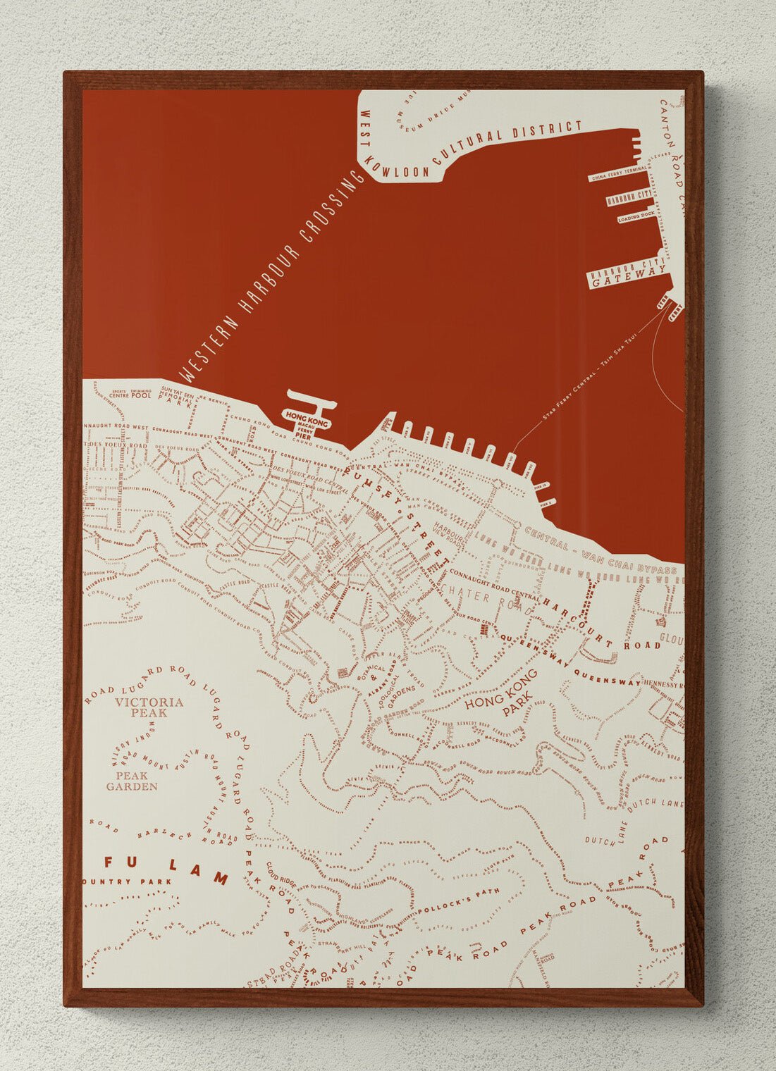 Victoria Harbour Map - tinyislandmaps