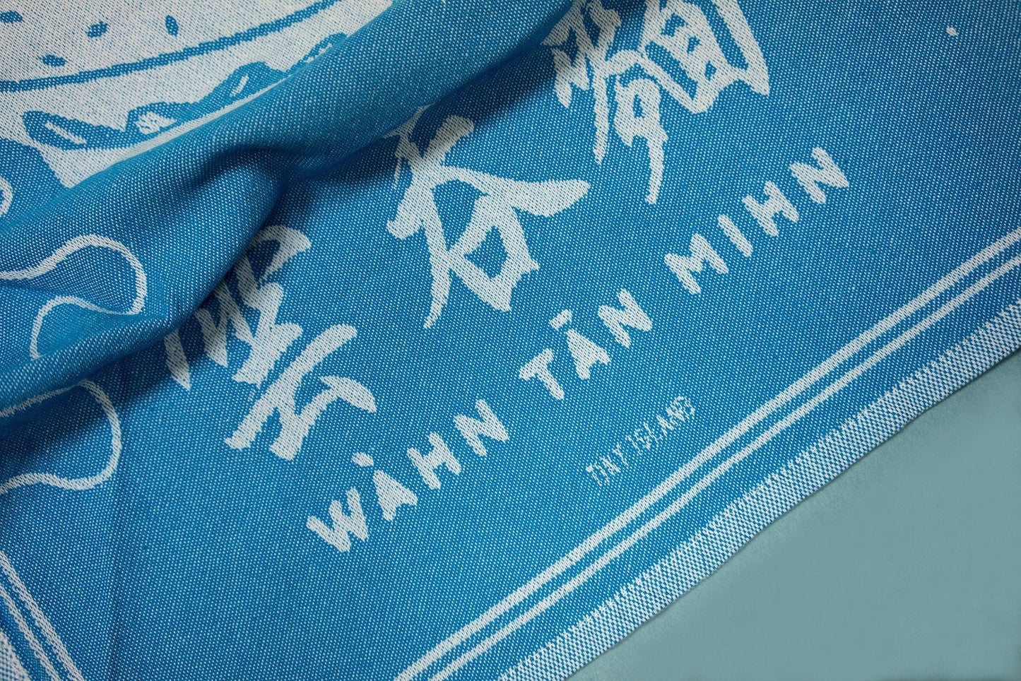 Wonton Mien Tea Towel - tinyislandmaps