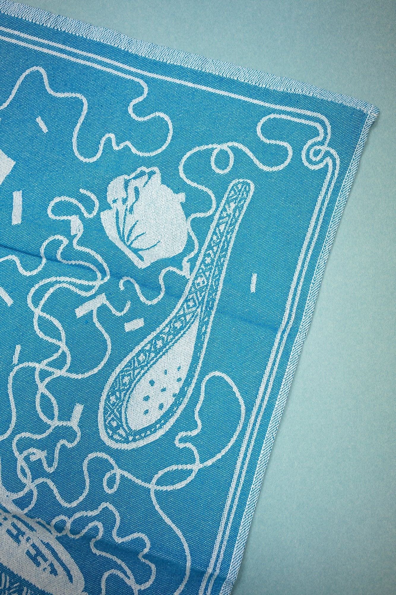 Wonton Mien Tea Towel - tinyislandmaps