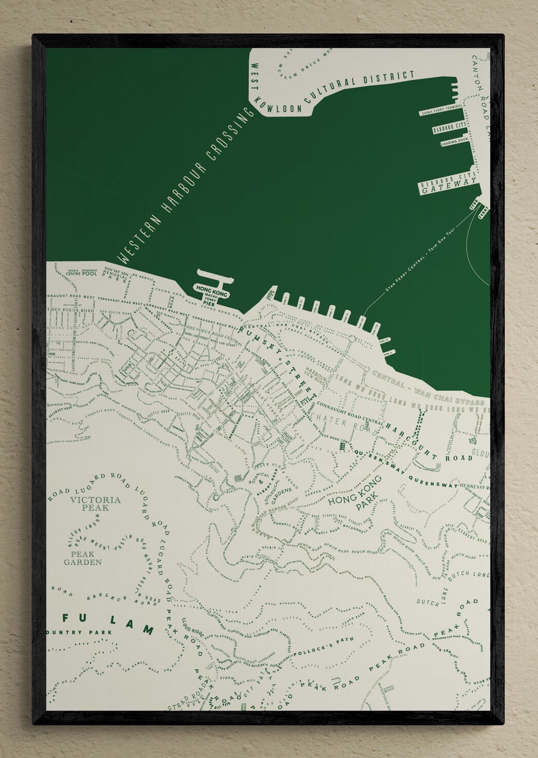 Custom Victoria Harbour Map - tinyislandmaps