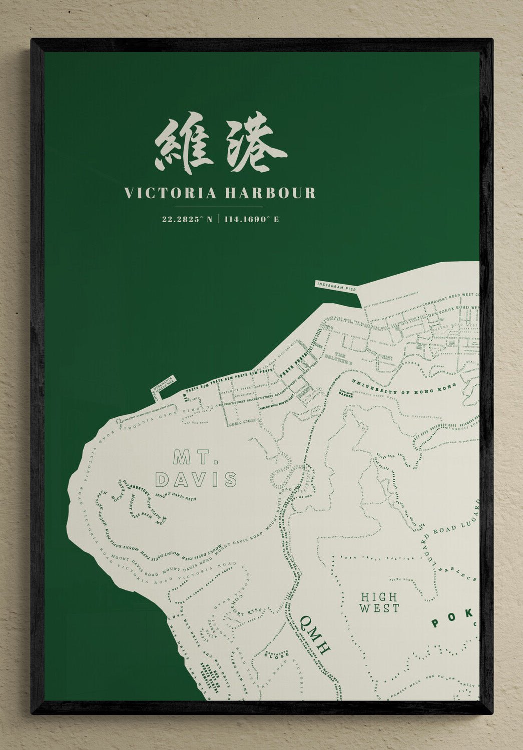 Custom Victoria Harbour Map - tinyislandmaps