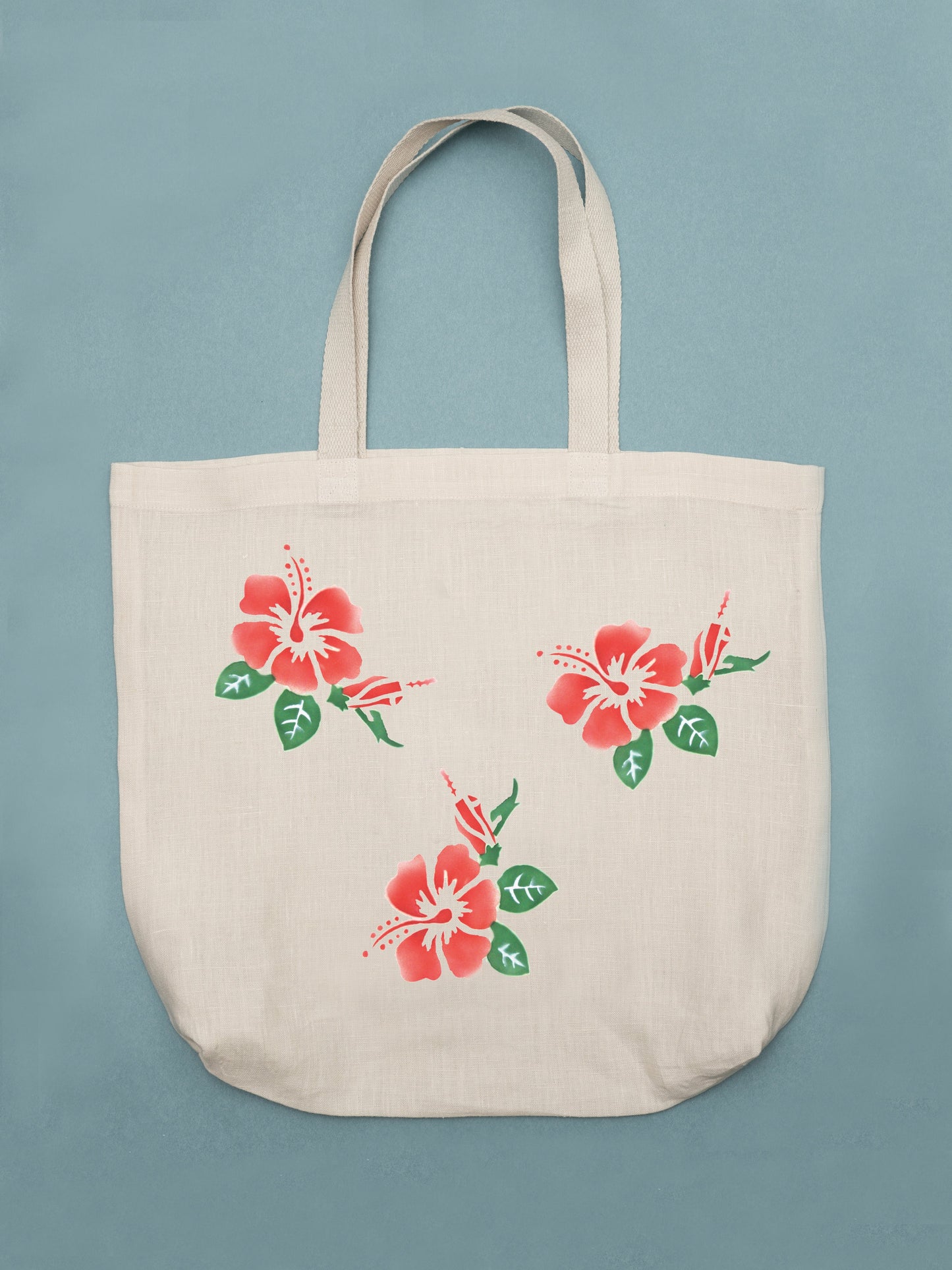 Enamel Flower Tote - tinyislandmaps