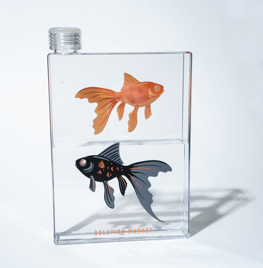 Goldfish Market Bottle - tinyislandmaps