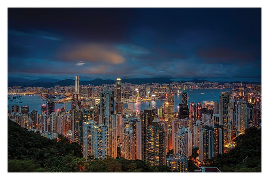 Hong Kong HDR Nights - tinyislandmaps