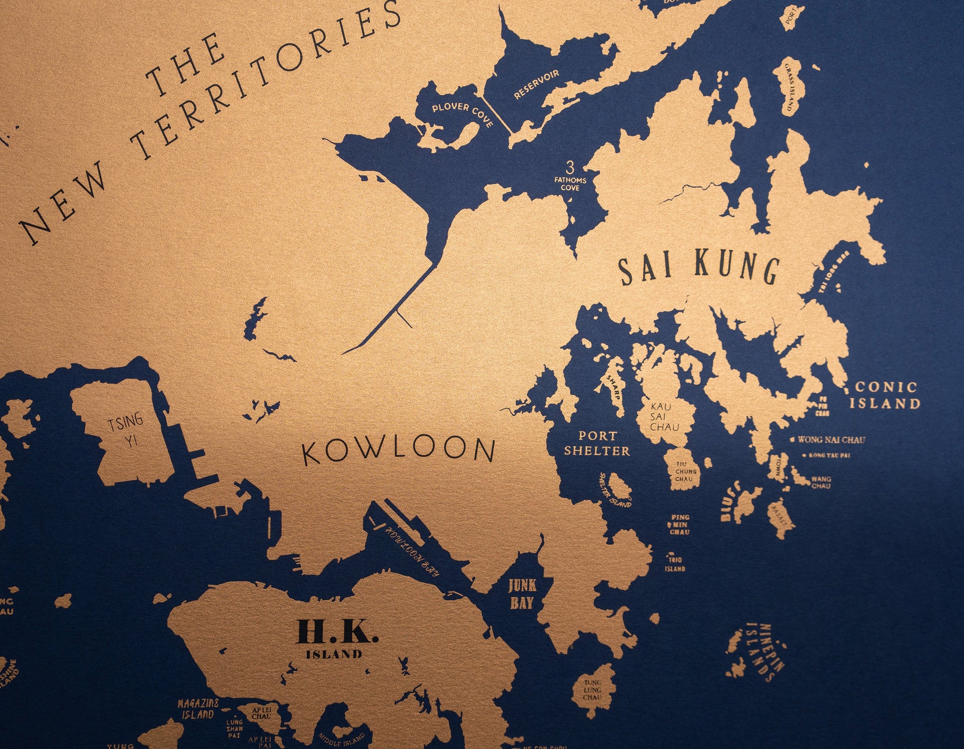Hong Kong Limited Edition - tinyislandmaps