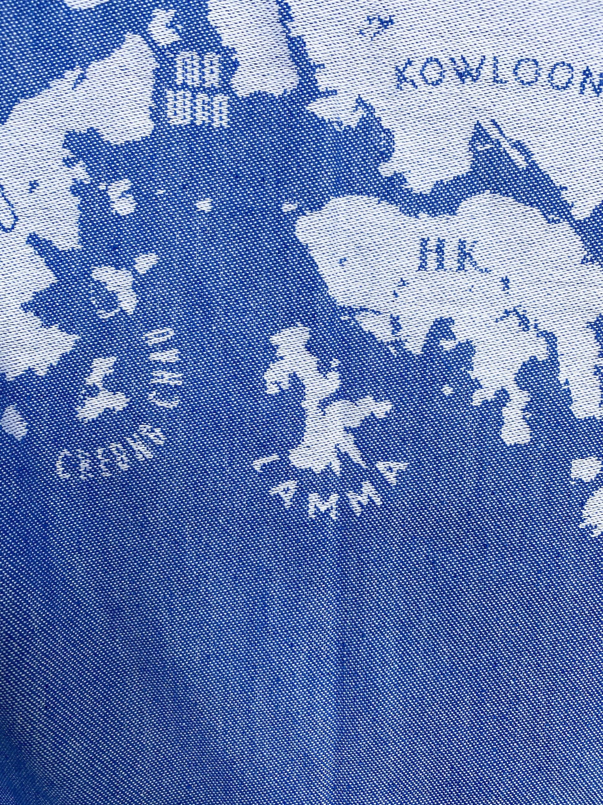 Hong Kong Tea Towel - tinyislandmaps