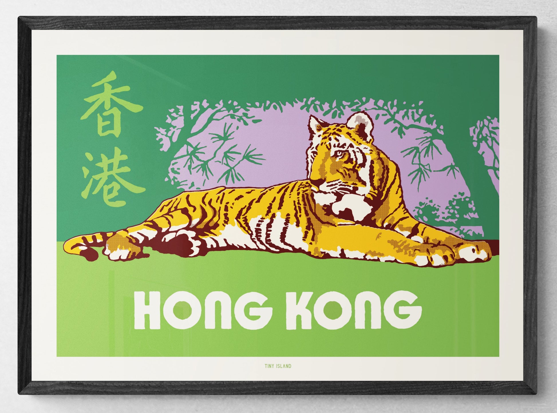 Hong Kong Tiger - tinyislandmaps
