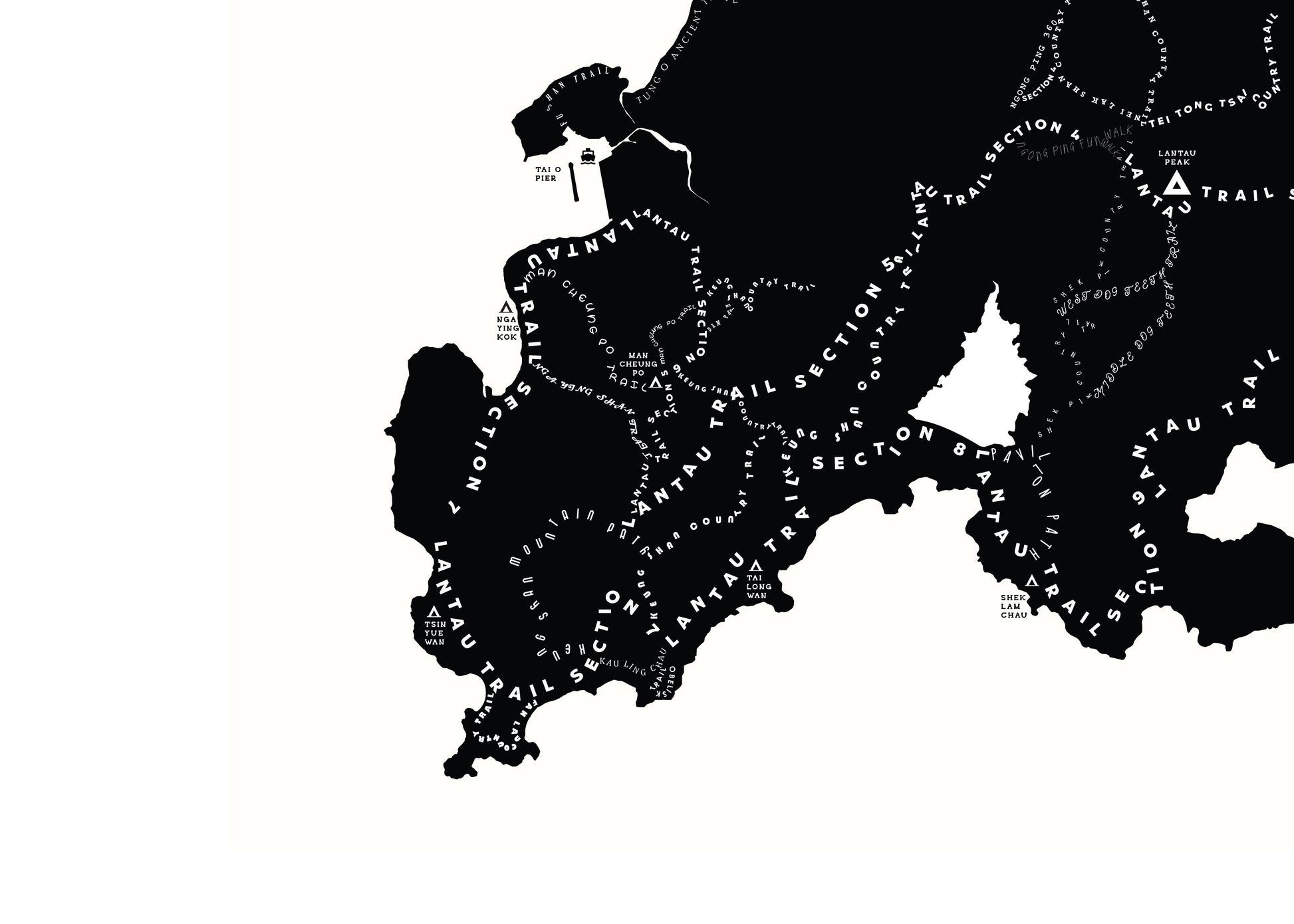 Lantau Offwhite - tinyislandmaps
