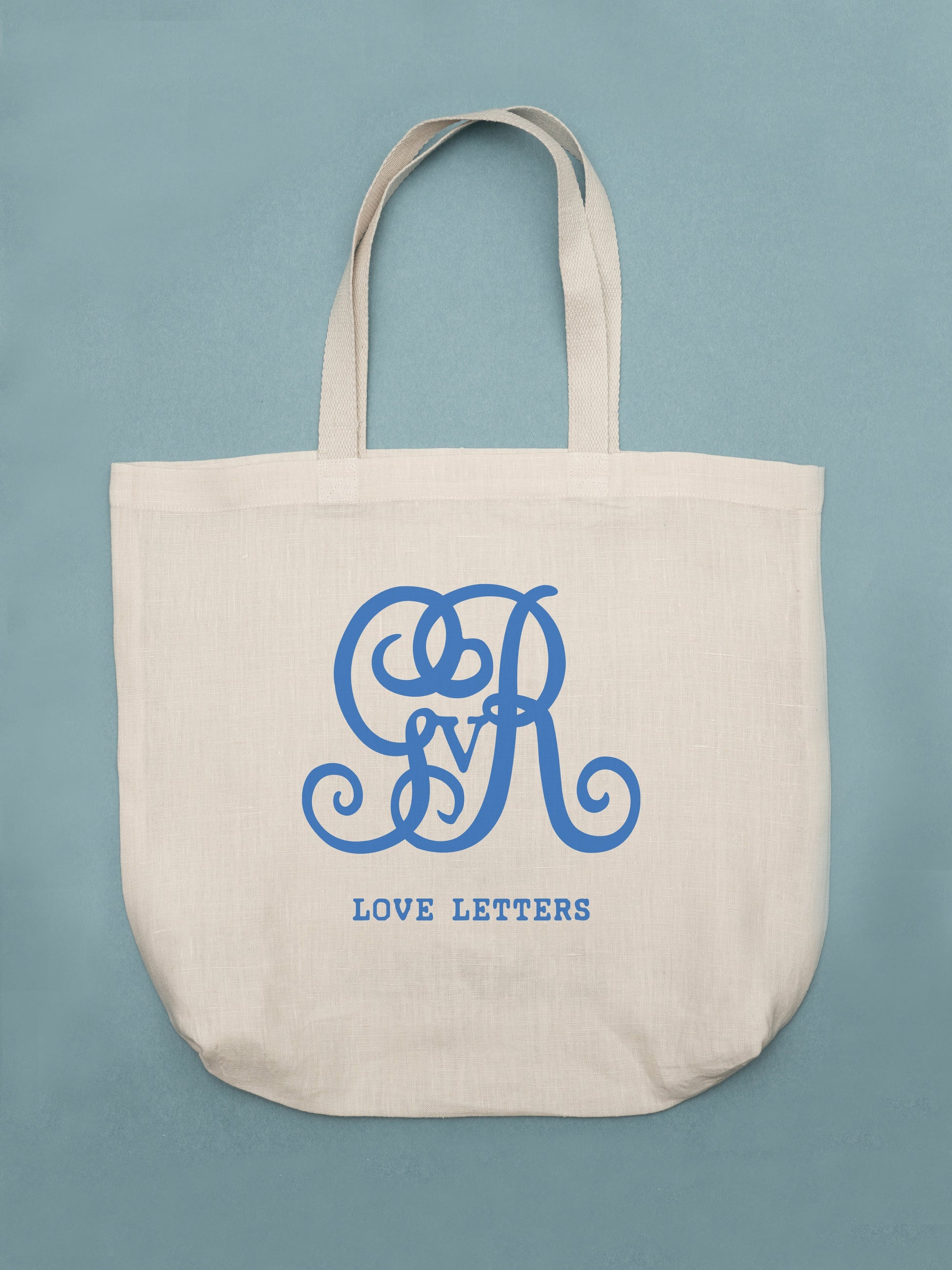 Love Letters Tote - tinyislandmaps