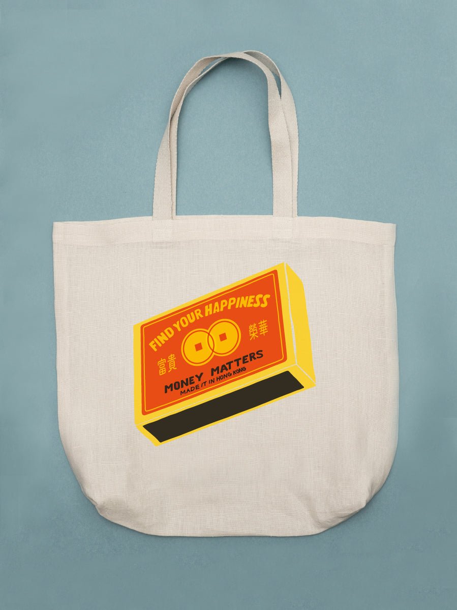 Money Matters Tote - tinyislandmaps