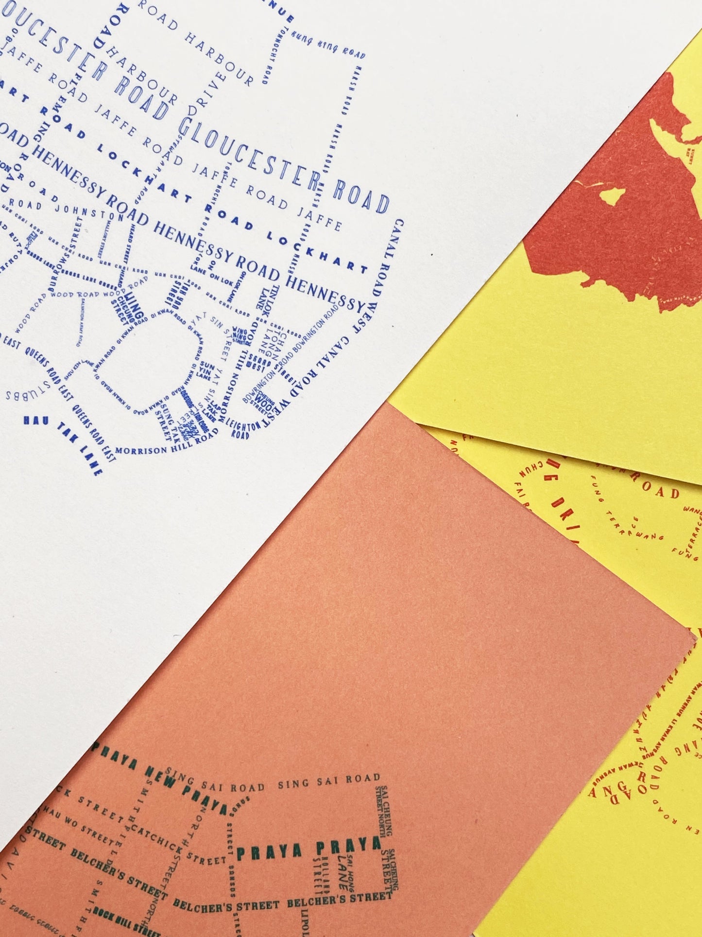 Postcard Set - tinyislandmaps