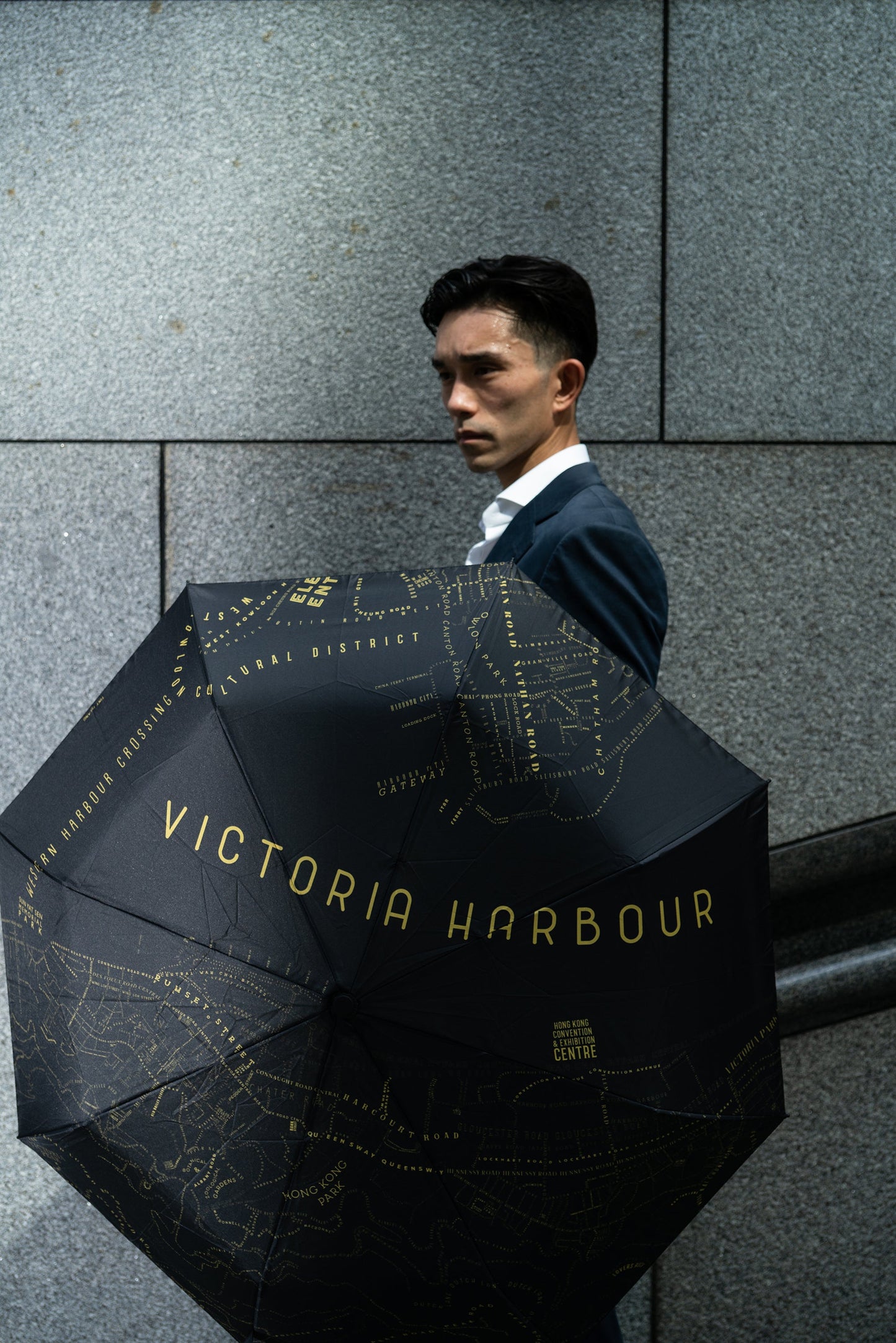 Victoria Harbour Umbrella - tinyislandmaps
