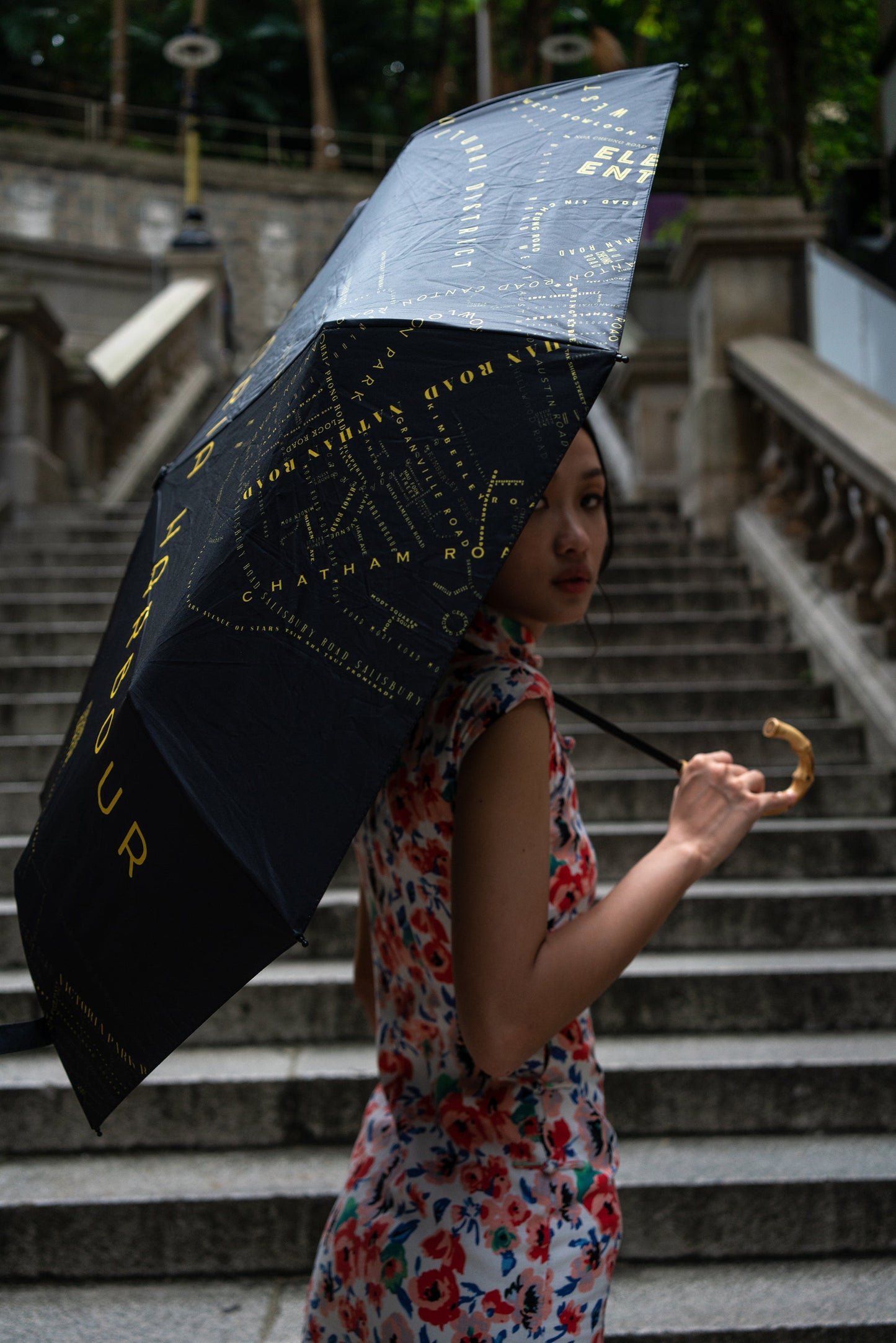 Victoria Harbour Umbrella - tinyislandmaps