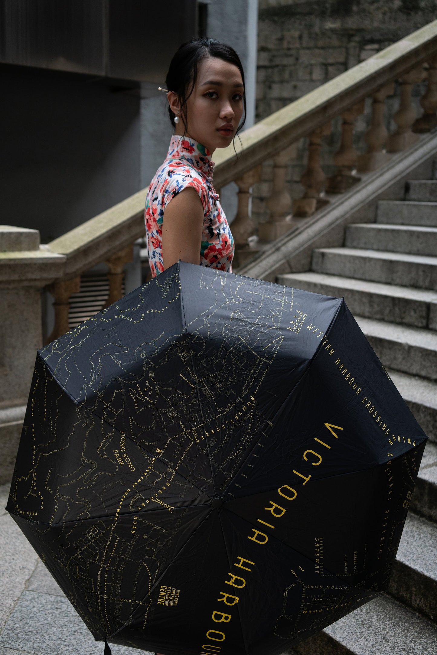 Victoria Harbour Umbrella - tinyislandmaps