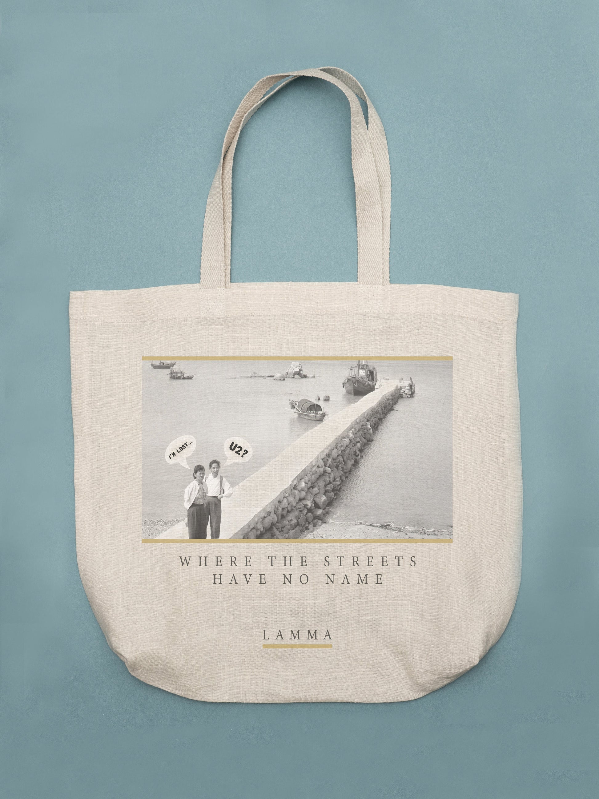 Where the Streets Have No Name Tote - tinyislandmaps